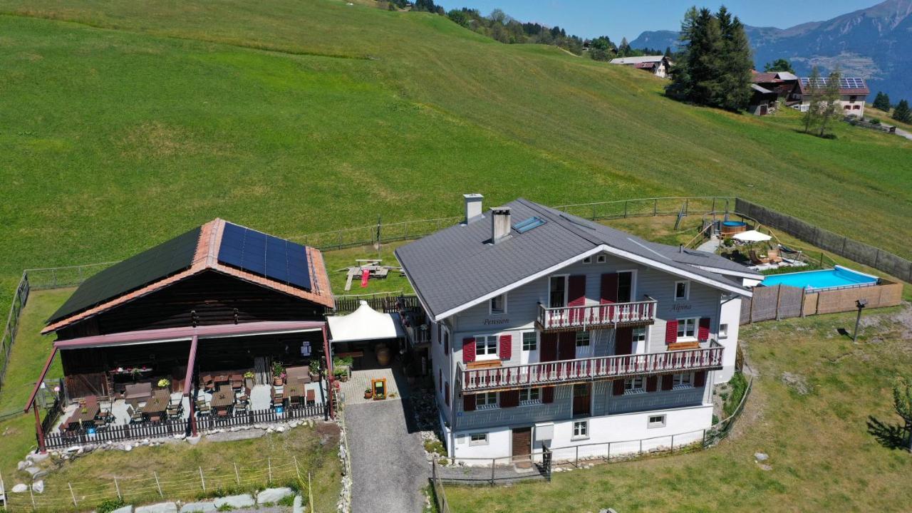 Hotel Gasthaus Alpina à Tschappina Extérieur photo