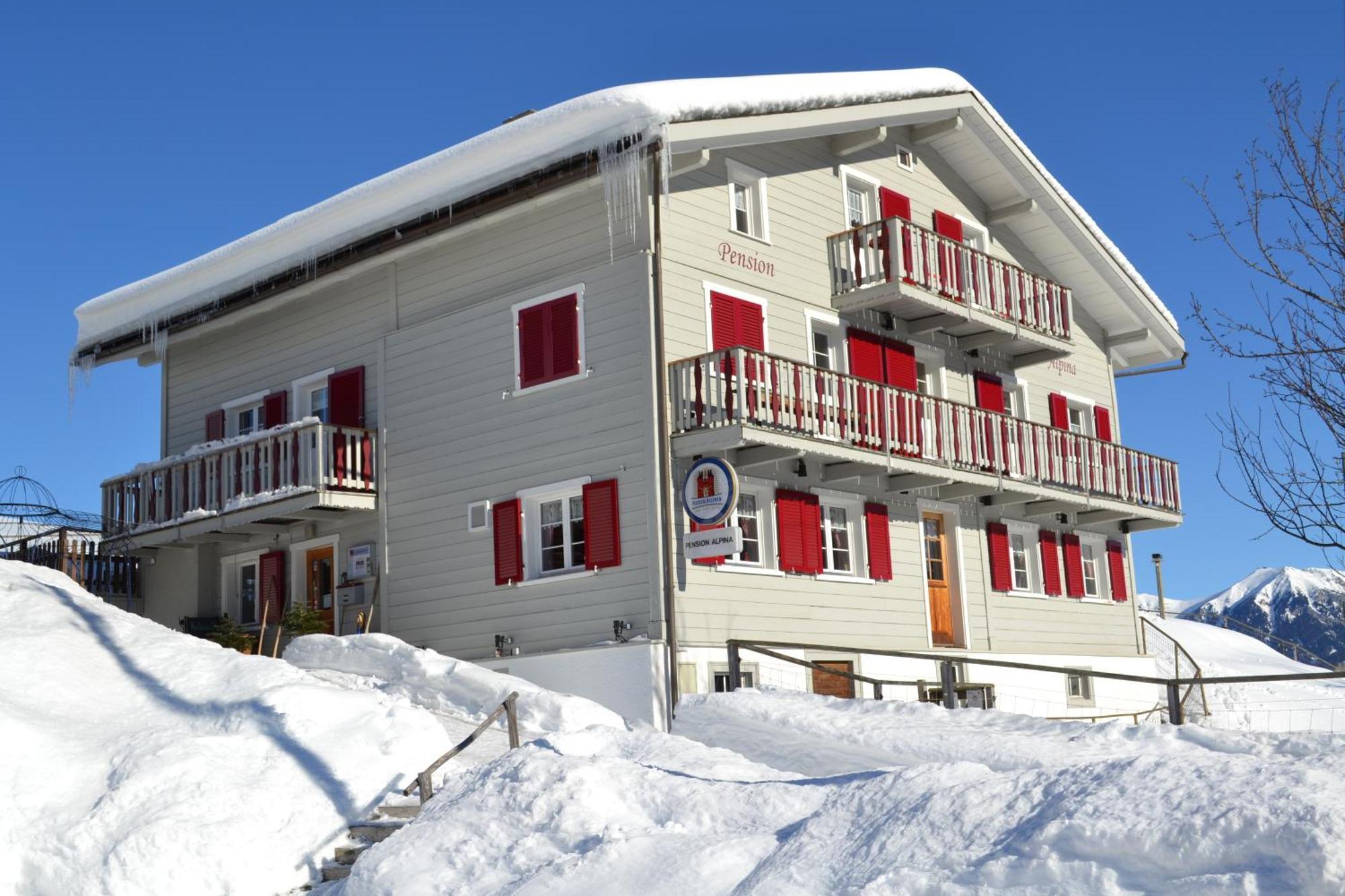 Hotel Gasthaus Alpina à Tschappina Extérieur photo