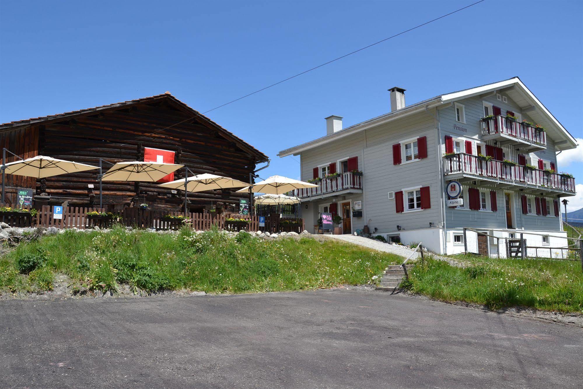 Hotel Gasthaus Alpina à Tschappina Extérieur photo