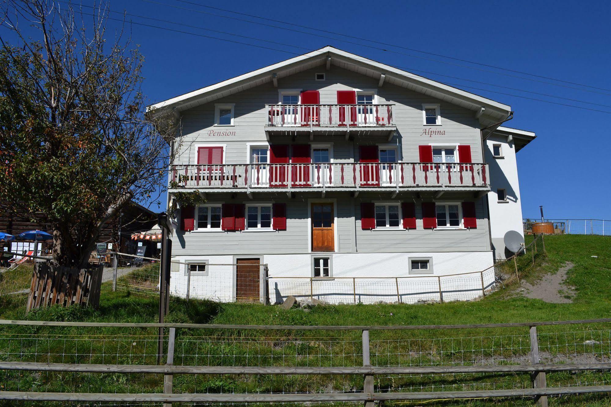 Hotel Gasthaus Alpina à Tschappina Extérieur photo