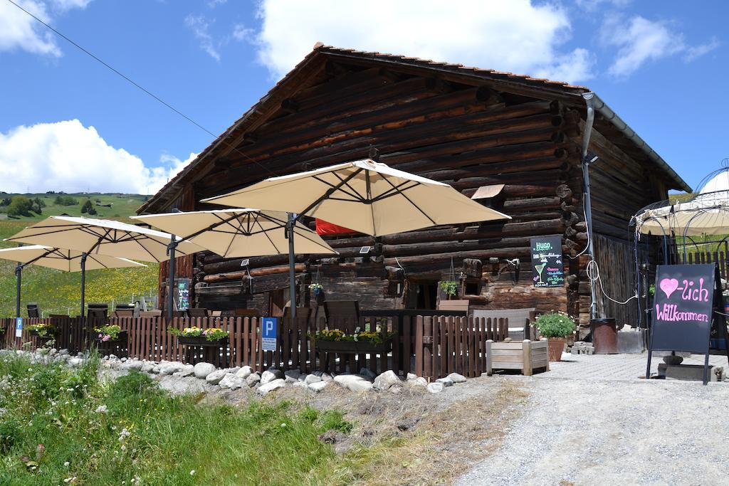 Hotel Gasthaus Alpina à Tschappina Extérieur photo